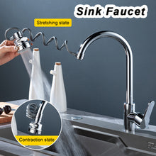 Load image into Gallery viewer, 3 Mode Sink Faucet with Hose 360 Degree Rotation Filter Extension Tube Shower Water Saving Tap Universal Kitchen Gadgets
