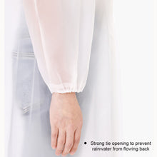 Load image into Gallery viewer, Reusable Poncho Rain Coat with Drawstring Hat and Elastic Sleeves Cuffs Extra Thick Protective Isolation Emergency for Outdoor Activities
