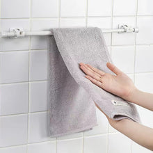 Load image into Gallery viewer, Multi Purpose Spring Tension Curtain Rods Adjustable Length Hanging Extendable Telescopic Poles for Bathroom Kitchen Cupboard No Drill
