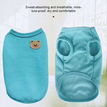 Load image into Gallery viewer, M-2XL Summer Pet Cat Vest Pet Puppy Dog Clothes Breathable Waverg Dog Vest for Small Dogs Teddy Dog Vest Pet Clothing
