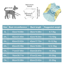 Load image into Gallery viewer, XL-7XL Golden Retriever French Bulldog Clothes Summer Breathable Soft Pet Clothes For Medium and Large Dogs
