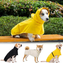 Load image into Gallery viewer, XL-7XL Waterproof Pet Dog Clothes Raincoats With Reflective Strip Dogs Rain Coat Outdoor Jackets Pet Supplies
