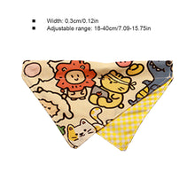 Load image into Gallery viewer, Pet Cat Saliva Towel And Wind Triangle Scarf Cat Collar Small Dog Cat Accessories Cat And Dog Scarf Dog Collar

