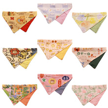 Load image into Gallery viewer, Pet Cat Saliva Towel And Wind Triangle Scarf Cat Collar Small Dog Cat Accessories Cat And Dog Scarf Dog Collar
