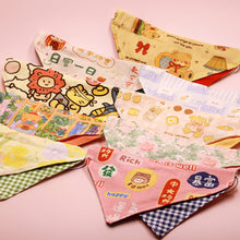 Load image into Gallery viewer, Pet Cat Saliva Towel And Wind Triangle Scarf Cat Collar Small Dog Cat Accessories Cat And Dog Scarf Dog Collar
