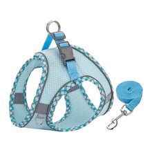 Load image into Gallery viewer, Small Medium Pet Dog Harness for Outdoor Use Set Dog Vest Strap Adjustable Breathable Harness for Dogs Puppy and Cats
