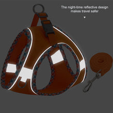 Load image into Gallery viewer, Small Medium Pet Dog Harness for Outdoor Use Set Dog Vest Strap Adjustable Breathable Harness for Dogs Puppy and Cats
