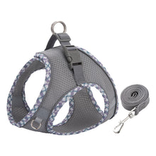 Load image into Gallery viewer, Small Medium Pet Dog Harness for Outdoor Use Set Dog Vest Strap Adjustable Breathable Harness for Dogs Puppy and Cats
