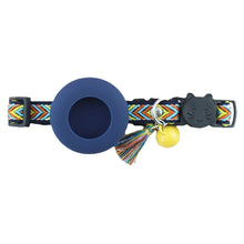 Load image into Gallery viewer, Adjustable Cute Anti Loss Pet Cat Positioning Collar Reflective Tracking Collar Suitable for Airtag for Small Dog Cats
