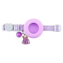 Load image into Gallery viewer, Adjustable Cute Anti Loss Pet Cat Positioning Collar Reflective Tracking Collar Suitable for Airtag for Small Dog Cats
