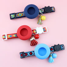 Load image into Gallery viewer, Adjustable Cute Anti Loss Pet Cat Positioning Collar Reflective Tracking Collar Suitable for Airtag for Small Dog Cats
