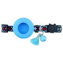 Load image into Gallery viewer, Adjustable Cute Anti Loss Pet Cat Positioning Collar Reflective Tracking Collar Suitable for Airtag for Small Dog Cats
