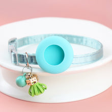 Load image into Gallery viewer, Adjustable Cute Anti Loss Pet Cat Positioning Collar Reflective Tracking Collar Suitable for Airtag for Small Dog Cats
