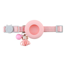 Load image into Gallery viewer, Adjustable Cute Anti Loss Pet Cat Positioning Collar Reflective Tracking Collar Suitable for Airtag for Small Dog Cats
