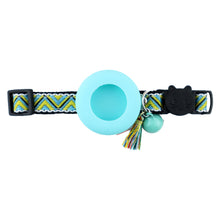 Load image into Gallery viewer, Adjustable Cute Anti Loss Pet Cat Positioning Collar Reflective Tracking Collar Suitable for Airtag for Small Dog Cats
