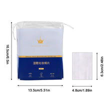 Load image into Gallery viewer, 200PCS Wet Cotton Stretchable Disposable Water Saving Cotton Pad Makeup Removal Cotton Piece Breathable Facial Mask Paper
