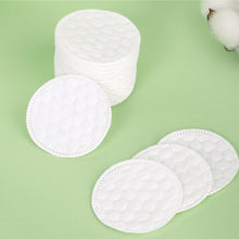Load image into Gallery viewer, 100pcs Soft Round Cotton Pad With Double-sided Texture Daily Facial Cleaning Makeup Removal Skin Care For Home And Travel Use
