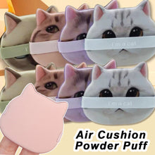 Load image into Gallery viewer, Cute Cat Makeup Puff Air Cushion Powder Puff Hydrophilic Non-latex Facial Face Body Powder Foundation Puff Sponges Wet Dry Use Makeup Tool
