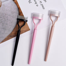 Load image into Gallery viewer, 1pc Eyelash Comb Lash Makeup Eyelash Separator Eyebrow Grooming Brush Tool with Transparent Case Curved Design Fit the Eye Shape
