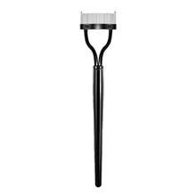 Load image into Gallery viewer, 1pc Eyelash Comb Lash Makeup Eyelash Separator Eyebrow Grooming Brush Tool with Transparent Case Curved Design Fit the Eye Shape
