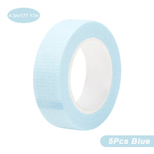 Load image into Gallery viewer, 5/10 Rolls Eyelash Tape For Lash Extension Breathable Non-woven Tape Under Eye Pads Adhesive Eye Stickers Makeup Tools Eye Patches
