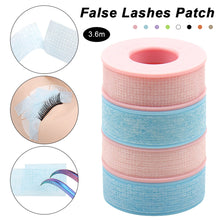 Load image into Gallery viewer, 1 Roll Eyelash Tape For Lash Extension Breathable Non-woven Tape Under Eye Pads Adhesive Eye Stickers Makeup Tools Eye Patches
