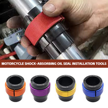 Load image into Gallery viewer, Universal Motorcycle 38-50mm CNC Front Fork Oil Seal Driver Tools Kit For Dirt Pit Bike Honda Kawasaki Suzuki Yamaha
