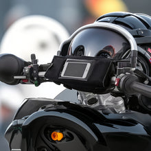 Load image into Gallery viewer, Motorcycle Handlebar Bag with Touchscreen Phone Storage Bag Navigation Bag For BMW R1200GS R1250GS ADV For Suzuki Kawasaki F700GS F750GS F800GS F900XR F900R
