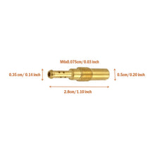 Load image into Gallery viewer, 10Pcs Motorcycle Carburetor Main Jets Slow Pilot Jets M5 6mm Thread for PWK Keihin OKO CVK Carb Set Injector Nozzle

