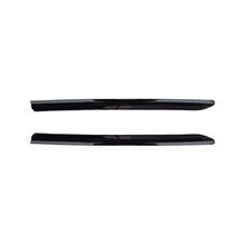 Load image into Gallery viewer, Pair Car Front Bumper Headlight Eyebrows Fog Lamp Cover Center Grille Moulding Strips Trim For Volkswagen Golf MK7.5 R-LINE 2017-2020
