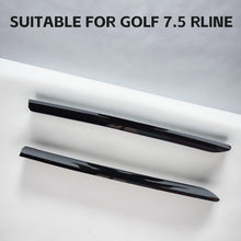 Load image into Gallery viewer, Pair Car Front Bumper Headlight Eyebrows Fog Lamp Cover Center Grille Moulding Strips Trim For Volkswagen Golf MK7.5 R-LINE 2017-2020
