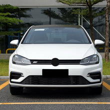 Load image into Gallery viewer, Pair Car Front Bumper Headlight Eyebrows Fog Lamp Cover Center Grille Moulding Strips Trim For Volkswagen Golf MK7.5 R-LINE 2017-2020
