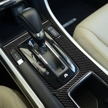 Load image into Gallery viewer, Car Interior Car Gear Shift Panel Cover Trim Stickers Decoration Decal Trim Carbon Fiber For 2013-2017 Honda Accord
