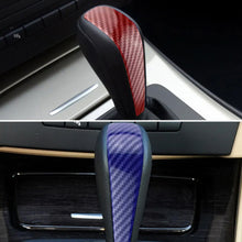 Load image into Gallery viewer, Car Gear Shift Knob Sticker Trim for BMW 3Series E87 E90 E91 E92 E93 E84 2006-2012 Carbon Fiber Decoration Cover Accessories
