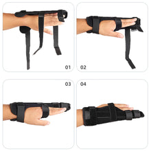 Load image into Gallery viewer, Broken Finger Stabilizer with Adjustable Strap for Fracture Breathable Post-Surgery Sports Injury Finger Protector Arthritis Finger Pain Relief Gym Climbing
