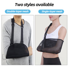 Load image into Gallery viewer, Kids Arm Sling for Fracture Breathable Forearm Support Anti-Choking Shoulder Sling Arm Brace One-Size-Fits-All Washable Reusable Sports Injury
