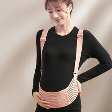 Load image into Gallery viewer, Adjustable Pregnant Women's Abdominal Belt Prenatal Abdominal Binder Belly Band Breathable Lumbar Support Belt Prenatal Care
