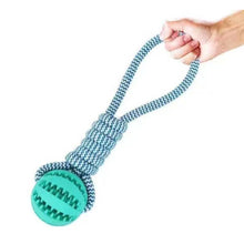 Load image into Gallery viewer, Dog Rope Toys Dental Chew Rope for Dogs Durable Puppy Teething Relief Toys Cotton Interactive Tug of War Rope Multi-Knot Bundle
