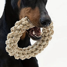 Load image into Gallery viewer, Dog Rope Toys Dental Chew Rope for Dogs Durable Puppy Teething Relief Toys Cotton Interactive Tug of War Rope Multi-Knot Bundle
