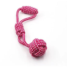 Load image into Gallery viewer, Dog Rope Toys Dental Chew Rope for Dogs Durable Puppy Teething Relief Toys Cotton Interactive Tug of War Rope Multi-Knot Bundle
