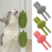 Load image into Gallery viewer, Cat Self Grooming Scratcher Table Legs Protector TPR Cat Cheek Massager Removable Cat Grooming Brush Space-Saving Cat Accessory
