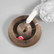 Load image into Gallery viewer, Magic Organ Cat Scratching Board Eco-Friendly Expandable Cat Scratch Pad Corrugated Paper Foldable Cat Tunnel Indoor Play Cat Supplies
