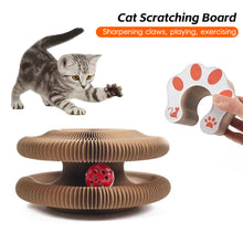 Load image into Gallery viewer, Magic Organ Cat Scratching Board Eco-Friendly Expandable Cat Scratch Pad Corrugated Paper Foldable Cat Tunnel Indoor Play Cat Supplies
