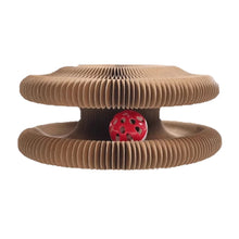 Load image into Gallery viewer, Magic Organ Cat Scratching Board Eco-Friendly Expandable Cat Scratch Pad Corrugated Paper Foldable Cat Tunnel Indoor Play Cat Supplies
