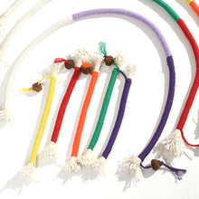 Load image into Gallery viewer, Interactive Cat Teething Rope Wand Durable Cotton Self-Entertainment Cat Chew Toy Cat Dental Toy Bite Rope Stick Cat Supplies
