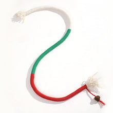 Load image into Gallery viewer, Interactive Cat Teething Rope Wand Durable Cotton Self-Entertainment Cat Chew Toy Cat Dental Toy Bite Rope Stick Cat Supplies
