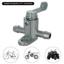 Load image into Gallery viewer, Motorcycle 8mm 5/16'' Fuel Tap Gas Petrol Valve Fuel Tank Switch for Honda Kawasaki KTM Suzuki Yamaha ATV PW50 PW80
