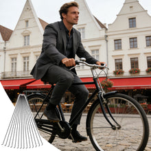 Load image into Gallery viewer, 12PCS Bicycle Spokes with Nipples 45# Anti-Rust Steel Wheel Steel Wire Strip Bicycle Repair Parts
