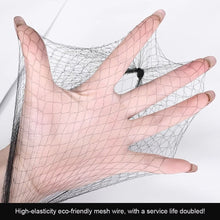 Load image into Gallery viewer, 10pcs Invisible Bun Net Simple Style Mesh Net Breathable Wig Net Hair Styling Tool Women Female Hair Accessories
