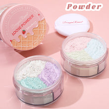 Load image into Gallery viewer, Flour Powder Honey Powder Oil Control Makeup Powder Matte Fog Brightening Face Repairing Powder Three Color Blush Powder
